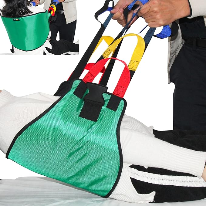 Transfer Belt Transfer Sling for Nursing Patients, Standing & Supports & Transfer Aids for Elderly, Gait Belt for Patient Care, Transfer Belt for Bedridden Patient