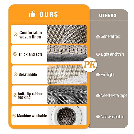 Chenille Stair Treads Non Slip 4pcs Absorbent Stair Runner for Wooden Steps Rubber Backing Stairs Carpet Treads Indoor Staircase Covers Mat with Rubber Backing for Pets Kids 8"X30" Black White