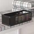 Bedside Caddy Shelf for Bunk Bed, Office Cubicle Walls, Crib Rails, Dorm Bed College Dorm Room Essentials Bed Shelf for Cell Phone Headphone Magazine Snacks (Black, L13.78in*W5.12in*H3.94in)
