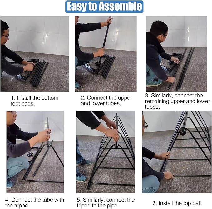 Balance Ball Half Rack 3/5 Tiers, iron Half Exercise Balls Holder for Half Ball & Yoga Ball, Home Gym Studios Standing Half Ball Balance Trainer Shelf