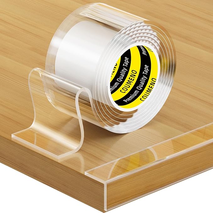 Clear Edge Protector,Safe Corner Protector, Anti-Sharp Edge Protector, for Furniture, Drawers, Tables, Cabinets 2inX6.6FT