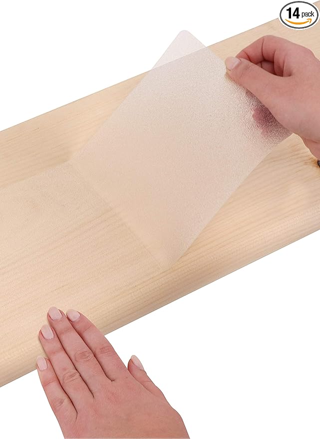 6”x30” Non-Slip Stair Treads Tape (14-Pack) – Clear Anti-Slip Grip Strips