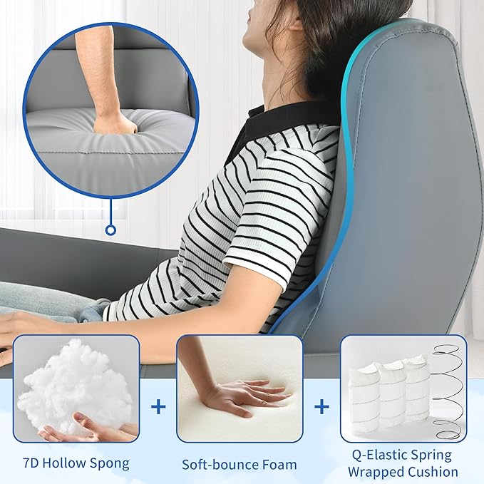 Wall Hugger Power Recliner Chair, Zero Wall Electric Recliner Chairs with USB Port, Space Saving Large Recliner for Living Room, RV, Home Theater