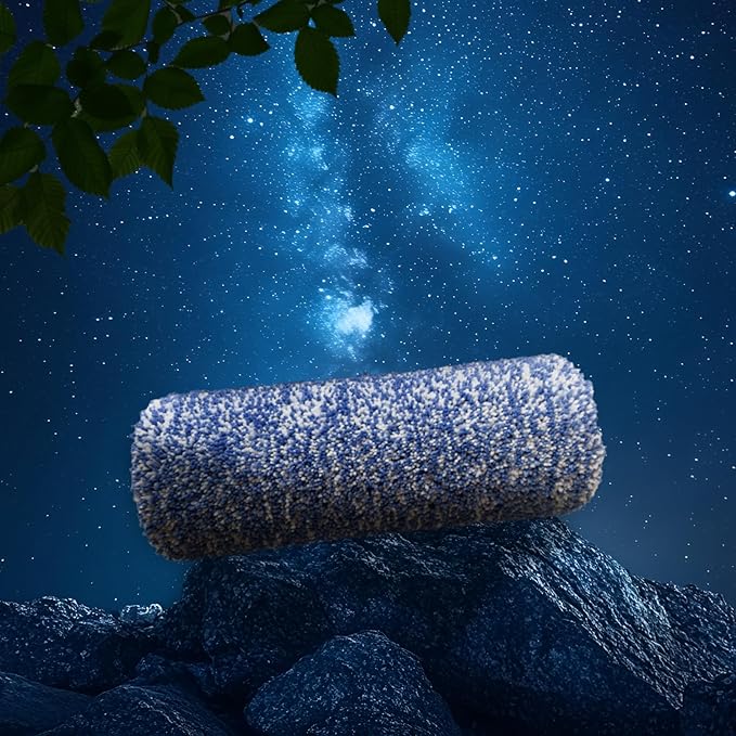 Luxury Quick Dry Non-Slip Bathroom Rugs【17'' x 24'' Night Blue】 Highly Absorbent Washable and Ultra Soft, Extra Thick Fluffy Bath Mats for Shower/Kitchen/Bathtub Floor