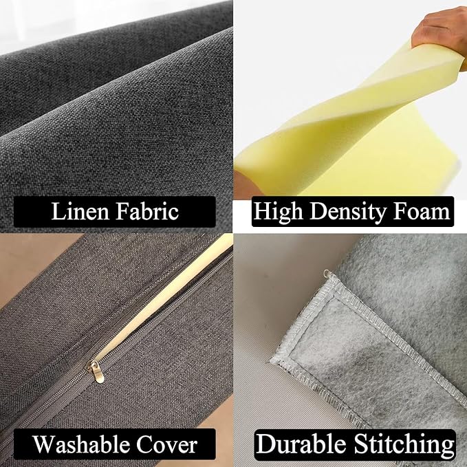 Bed Gap Filler for Headboard Space Filler Bed Crack Pillow Stopper Wall Side Mattress Extender Memory Foam Mattress Gap Filler Twin Size Bed 39 x 2 x 12 Inches