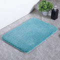 Luxury Quick Dry Non-Slip Bathroom Rugs【17'' x 24'' Blue】 Highly Absorbent Washable and Ultra Soft, Extra Thick Fluffy Bath Mats for Shower/Kitchen/Bathtub Floor