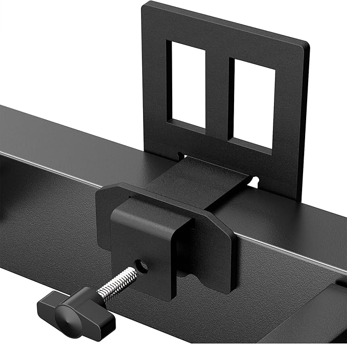 6 PCS Non Slip Mattress Gaskets, Mattress Slide Stopper, Adjustable Mattress Holder for Bed Frame, Black