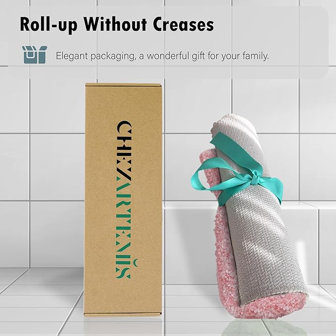 Luxury Cherry Pink Non-Slip Bathroom Rugs for Christmas【17'' x 24''】 Highly Absorbent Washable and Ultra Soft, Extra Thick Fluffy Bath Mats for Shower/Kitchen/Bathtub Floor