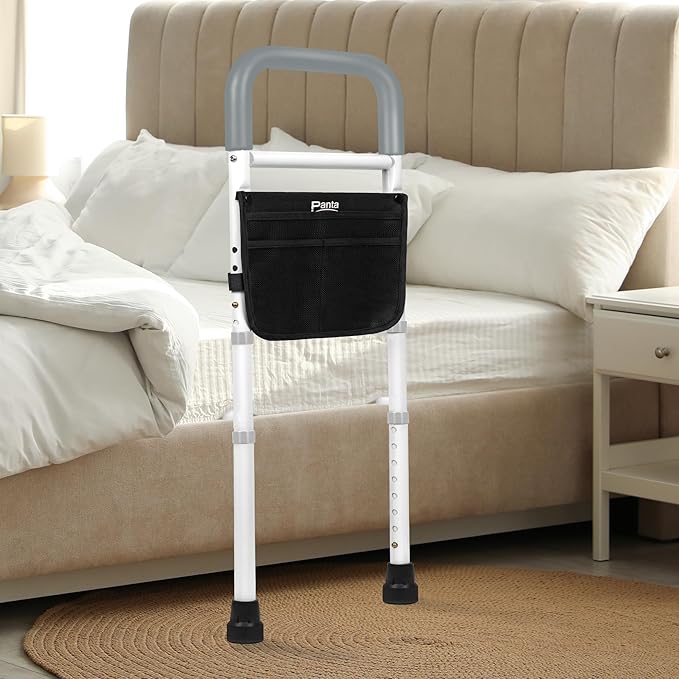 Panta Bed Rails for Elderly Adults Safety,Grey