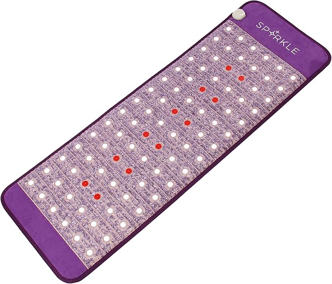 Biomat Infrared Mat | Crystal Mat for Therapy | Infrared Heating Mat | Red Light Therapy for Body | Hot Gemstone Therapy | Promotes for Muscle & Back Pain Relief | Sparkle Mat (Full Size)