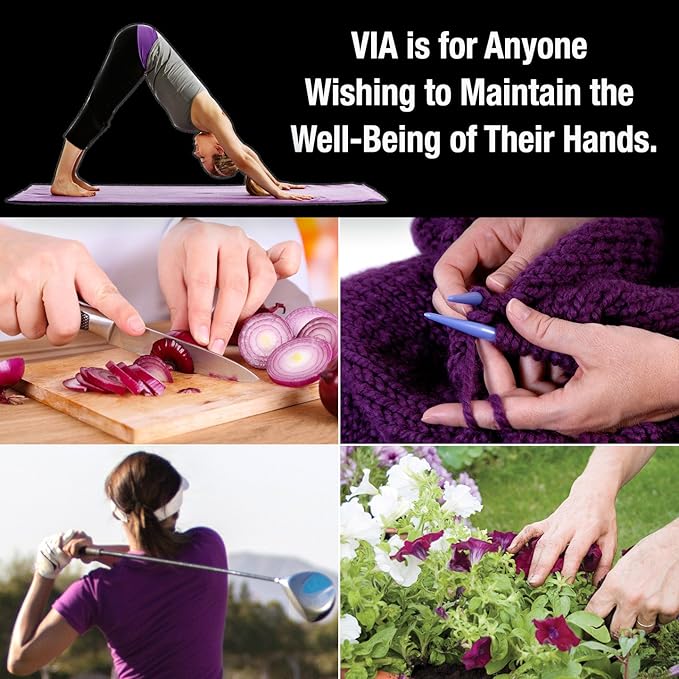 Prohands VIA Hand Exerciser, Finger Exerciser (Hand Grip Strengthener), Spring-Loaded, Finger-Piston System, Isolate and Exercise Each Finger