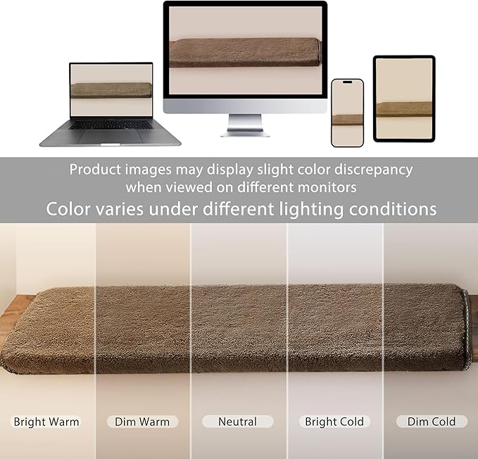 PURE ERA Carpet Stair Treads Ultra Plush 9.5" X 30"Soft Bullnose Indoor Stair Protectors Pet-Friendly Non-Slip Skid Resistant Tape Free Washable Reusable(2 Pieces,Brown)