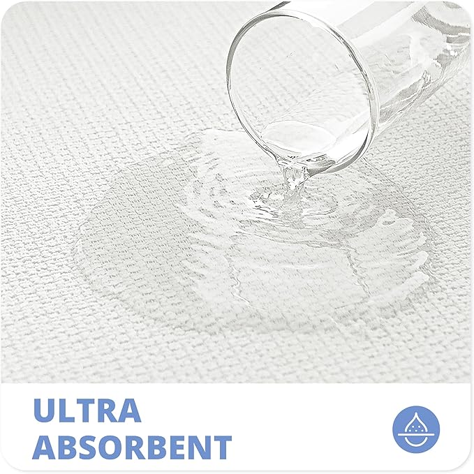 Bath Mat,Ultra Thin Bathroom Rugs,Rubber Bath Mats for Bathroom,No Slip Bath Rugs,Quick Dry,Machine Washable,Low Pile,Absorbent,Shower Outside,Sink,Home Decor Accessories.Cream,1'8"x2'8"(20x32inch)