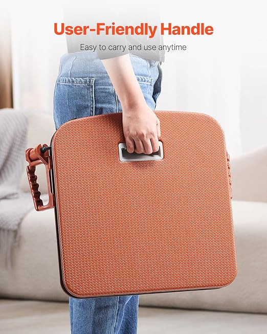VEVOR Electric Seat Assist Lifting Cushion, 200lb Capacity, up to 34° Chair Lift Assist Device, with One-Button Control & Dual Power Options, Portable Lifting Seat with Carry Handle, for Sofa Bed Car
