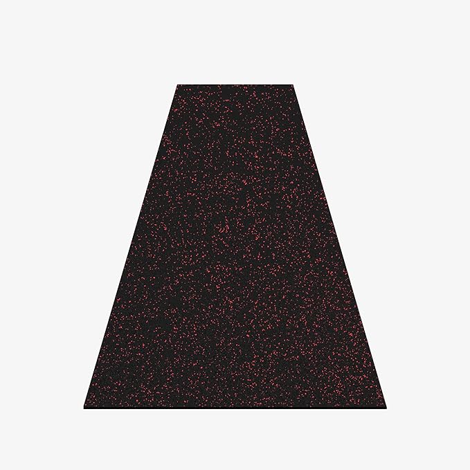 IncStores 3/8 Inch Thick Heavy Duty Rubber Flooring Roll | Flexible Recycled Rubber Roll Flooring for a Stronger and Safer Basement, Home Gym, Shed, or Trailer | 4ft x 10ft
