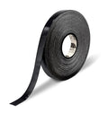 Mighty Line 1" Solid Color Floor Marking Tape for Safety, Caution, Warning, Flooring, Heavy-Duty, Peel and Stick, Adhesive, Industrial Quality, 50' Roll, Black