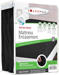 Guardmax Jersey Knitted King Zippered Mattress Encasement - Waterproof & Bed Bug Proof Mattress Protector - Comfortable, Soft, and Noiseless Zippered Bedding - Dust Mite Proof (78 x 80 x 12)