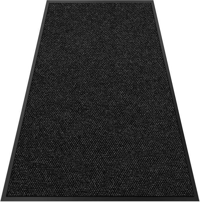 Custom Size Extra Large Front Door Mat, 3FT x 27FT Indoor Outdoor Entrance Commercial Floor Mat, Heavy Duty Dirt Trapper Doormat for Entryway Welcome Mat, Low Profile, Non-Slip, Waterproof