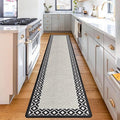 Kitchen Mats for Floor, 17.3×94.5inch Anti Fatigue Mat for Cushioned Non Slip Washable Kitchen Rugs Memory Foam for Kitchen, Floor, Standing pad, Laundry, Office, Hallways