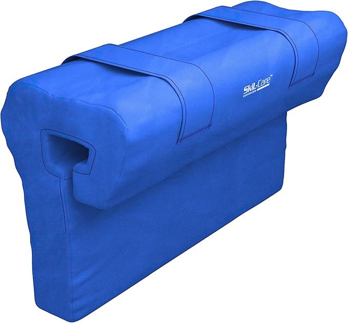 Skil-Care EZ On Lateral Support with Nylon Cover - Foam Arm Trough, Stabilizes Torso, Comfort & Pressure Relief, Durable Wipe-Clean Nylon, Universal Fit, 706005