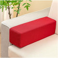 Couch Arm Rest Pillow, High Density Foam Armrest Cushion Removable Pillowcase Washable Elbow Support, Thicken High Density Foam Pad for Recliner Sofa, Bed, Armchair(Style1,35.4X5.9X4.7in)