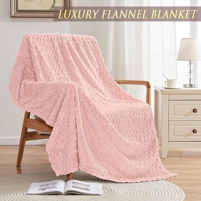 Birthday Gifts for Women Self Care Gift, Cherry Blossom Relaxing Spa Gift Baskets Bath Set Get Well Soon Care Package Valentines Day Gifts for Her Mom Women Sister Friend Wife Grandma w/ Blanket