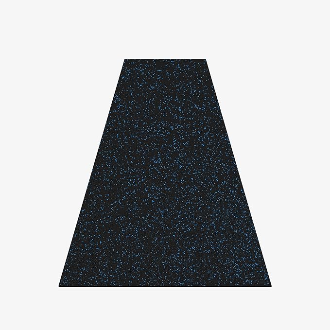 IncStores 3/8 Inch Thick Heavy Duty Rubber Flooring Roll | Flexible Recycled Rubber Roll Flooring for a Stronger and Safer Basement, Home Gym, Shed, or Trailer | 4ft x 10ft