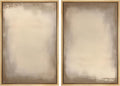 MUDECOR Framed Canvas Print Wall Art Neutral Minimalist Modern Abstract in Beige and Taupe Illustrations Modern Art Decorative Bohemian Colorful for Living Room, Bedroom, Office - 24"x36"x2 Natural