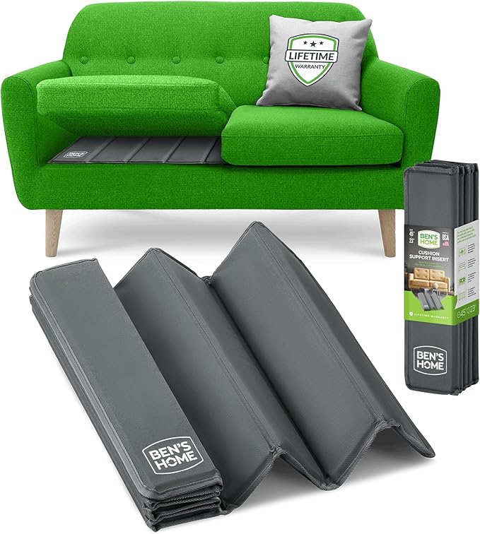 BEN'SHOME® Heavy Duty Loveseat Cushion Support Board – Instantly Repair Sagging Sofa Seat | 48"-54.5" x 19.7" | .5" Furniture Grade Wood Under Cushions Insert, Anti-Slip, Extend Sofas & Couches Life