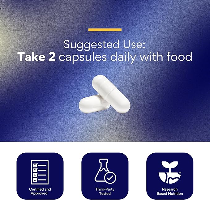 Research Verified Brain Booster - Brain Supplement for Memory and Focus, Nootropic Supplement for Cognitive Support - 360 Vegan Capsules - 6 Bottles