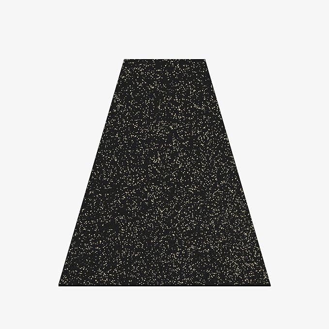 IncStores 3/8 Inch Thick Heavy Duty Rubber Flooring Roll | Flexible Recycled Rubber Roll Flooring for a Stronger and Safer Basement, Home Gym, Shed, or Trailer | 4ft x 10ft