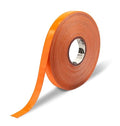 Mighty Line 1" Solid Color Floor Marking Tape for Safety, Caution, Warning, Flooring, Heavy-Duty, Peel and Stick, Adhesive, Industrial Quality, 50' Roll, Orange