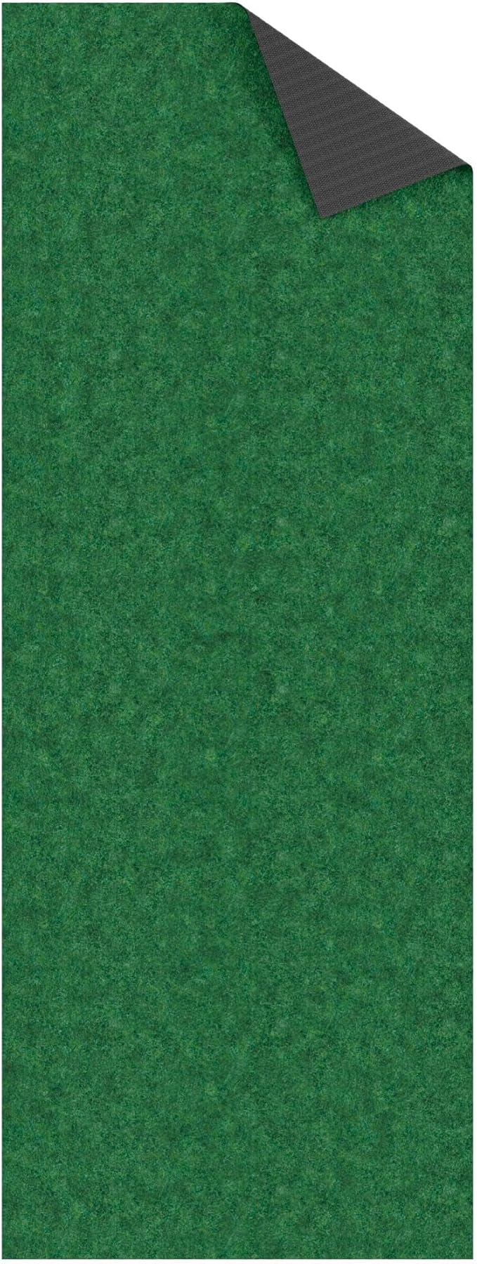 Ottomanson 2' x 21' Hallway Runner with Scraper Pile Extra Durable Non-Slip Rug Mat for Indoor & Outdoor Use - Ideal for Kitchen, Entryway, Patio & Garage - High-Traffic Carpet, Green