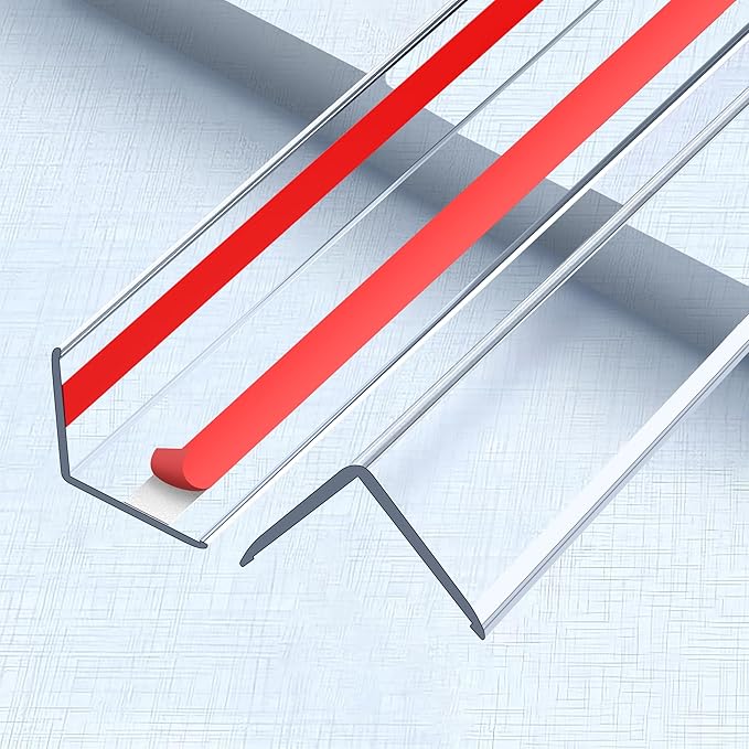 Clear Self-Adhesive Wall Corner Protectors-2 PCS of Corner Guards & Edge Protector for Baby, Furniture, Door, Tables, Cover Sharp Furniture, Easy to Install (3cmx150cm/1.18inx59.1in)