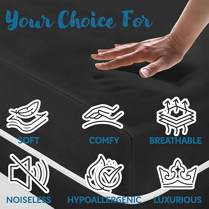 Guardmax Jersey Knitted Twin XL Zippered Mattress Encasement - Waterproof & Bed Bug Proof Mattress Protector - Comfortable, Soft, and Noiseless Zippered Bedding - Dust Mite Proof (39 x 80 x 10)