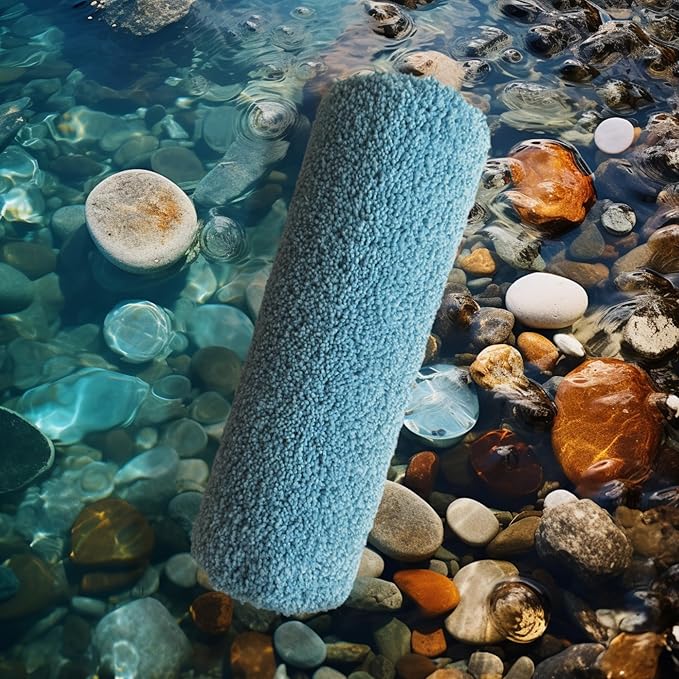 Luxury Quick Dry Non-Slip Bathroom Rugs【20'' x 30'' Blue】 Highly Absorbent Washable and Ultra Soft, Extra Thick Fluffy Bath Mats for Shower/Kitchen/Bathtub Floor