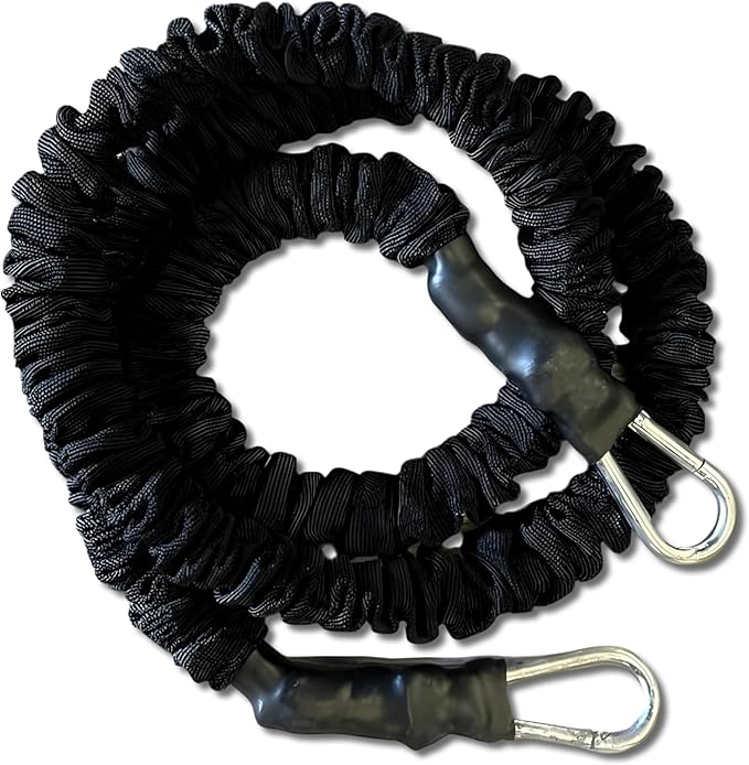 Durable Exercise Bands for Strength Training, Mobility & Stretching - Versatile Safety Sleeved Training Bands for Home, Gym or Outdoor Workouts