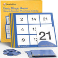 Keeping Busy Bingo Dementia Activities for Seniors | Games for Seniors with Dementia Products for Elderly | Alzheimers Products for Elderly Alzheimers Activities Bingo Games Cards, Chips & 6 Board Set