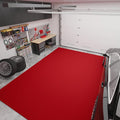 Ottomanson 6'6" x 26' Hallway Runner with Scraper Pile Extra Durable Non-Slip Rug Mat for Indoor & Outdoor Use - Ideal for Kitchen, Entryway, Patio & Garage - High-Traffic Carpet, Red