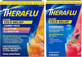 Theraflu Combo Daytime and Nighttime Severe Cold Relief Honey Lemon Flavor Powder and Daytime Severe Cold Relief Berry Burst Flavor Powder, 6 Day + 6 Nighttime, and 6 Berry Burst Packets