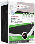 Guardmax Jersey Knitted RV Size Zippered Mattress Encasement - Waterproof & Bed Bug Proof Mattress Protector - Comfortable, Soft, and Noiseless Zippered Bedding - Dust Mite Proof (48 x 75 x 10)