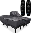 iDealBed iQ5 Luxury Hybrid Mattress and Adjustable Bed Sleep System, Pressure Relief Sleep, Zero Gravity, Anti-Snore, Custom Comfort Positions (Split King, Luxury Plush (Medium Soft) + 4i Custom)