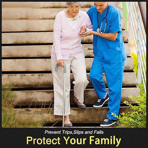 S&X Anti Slip Tape 24 Inch x 33 FT Roll, Grit 60, Extra-Wide Non-Slip Skid Grip Tape for Outdoor Stair Treads, Wooden Steps & Exterior Grips, Waterproof, Durable, Long-Lasting