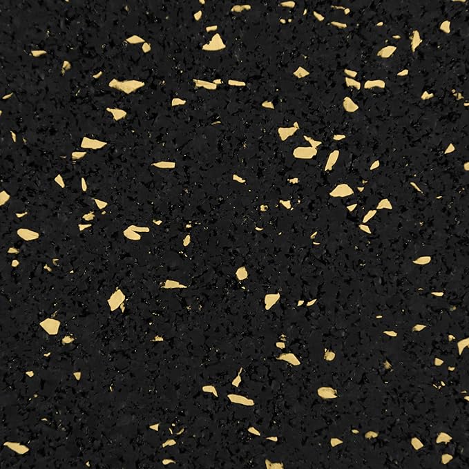 IncStores 3/8 Inch Thick Heavy Duty Rubber Flooring Roll | Flexible Recycled Rubber Roll Flooring for a Stronger and Safer Basement, Home Gym, Shed, or Trailer | 4ft x 10ft