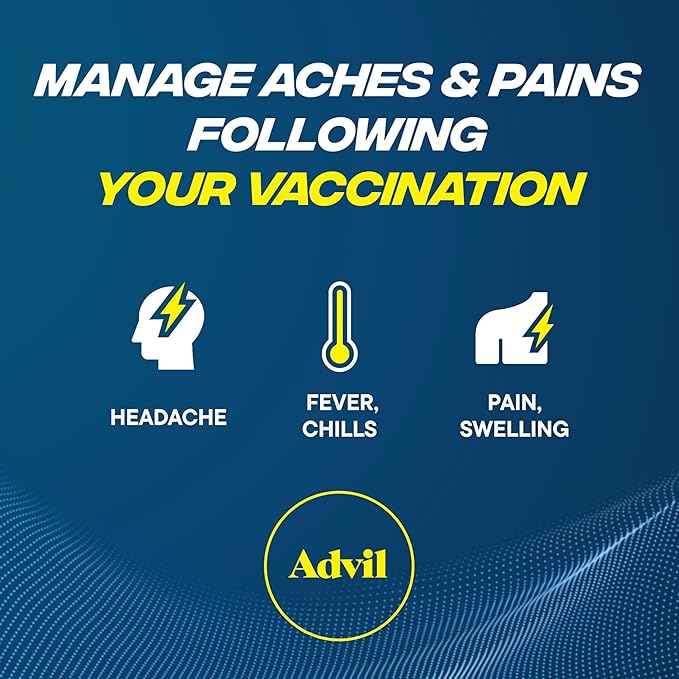 Advil Pain Reliever and Fever Reducer, Pain Relief Medicine with Ibuprofen 200mg for Joint Pain, Muscle Ache and Minor Arthritis Pain Relief - 200 Coated Tablets with Easy Open Arthritis Cap
