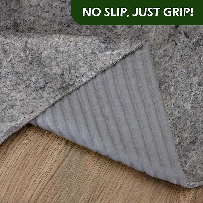 Waterproof GATORGRIP Non-Slip Rug Pad, 7x10, Pet-Friendly, Safe for All Floors, Made in The USA, Low-VOC