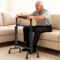 Stand Assist for Chair & Couch – Reinforced Dual-Tube Design, Height Adjustable Mobility Aid for Seniors, Lightweight Metal Frame with 600lb Capacity