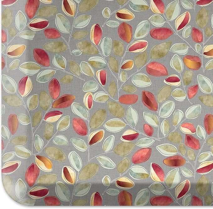 GelPro Anti-Fatigue Designer Comfort Kitchen Floor Mat Orchard Sultry Grey 20x72