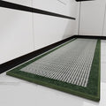 PADOOR Kitchen Mats for Floor, Kitchen Rugs Non Slip Washable, Rubber Backed Kitchen Runner Super Absorbent Kitchen Floor Mat Sink Rug, 20"x32" Green