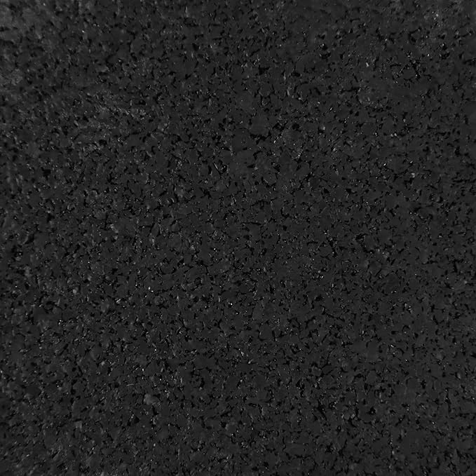 IncStores 3/8 Inch Thick Heavy Duty Rubber Flooring Roll | Flexible Recycled Rubber Roll Flooring for a Stronger and Safer Basement, Home Gym, Shed, or Trailer | 4ft x 10ft